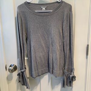 J Crew bell sleeve sweater small